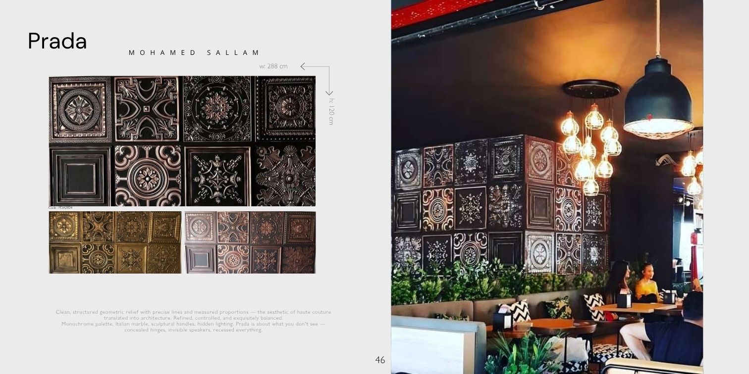 Prada - PRX2824 decorative panel