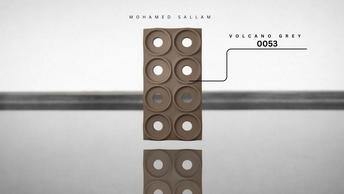 Volcano Grey (0053) - PU Foam Acoustic Panel